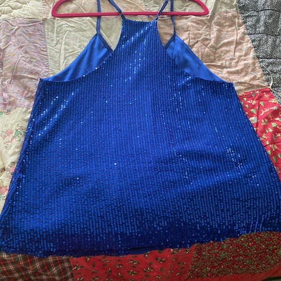 large racerback glitter tank - Picture 2 of 4